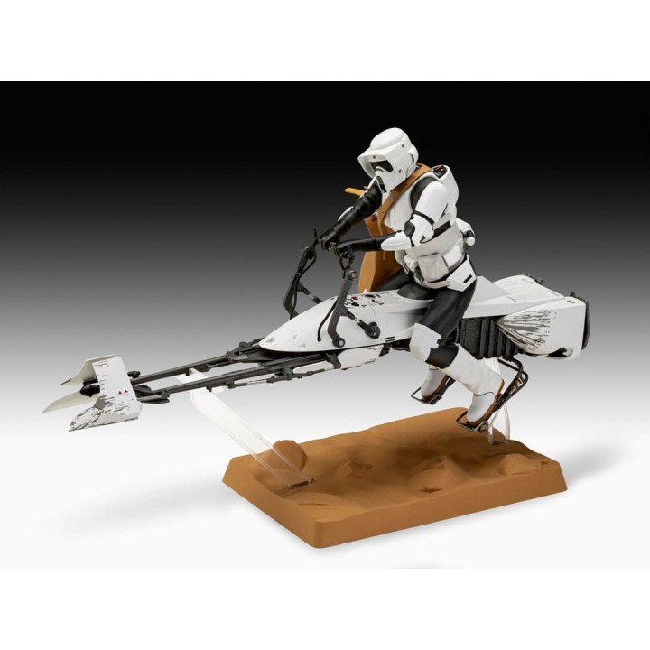 Star Wars maquette 1/12 Speeder Bike 26 cm