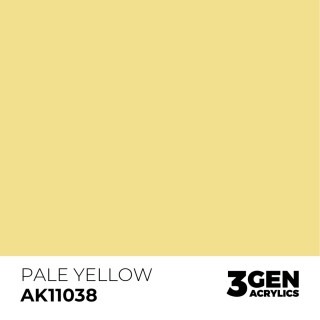 Jaune pale - Pale Yellow - Couleur