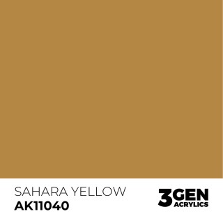Jaune Sahara - Sahara Yellow - Couleur