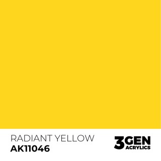 Jaune éclatant - Radiant Yellow - Couleur