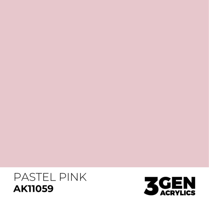 Rose Pastel - Pastel Pink - Couleur
