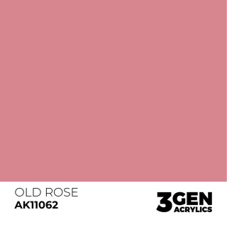 Vieux Rose - Old Rose - Couleur