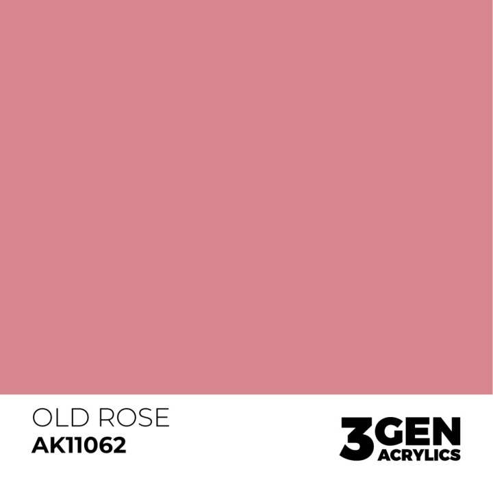 Vieux Rose - Old Rose - Couleur