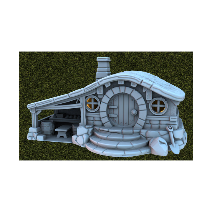 Ensemble trous de Hobbit