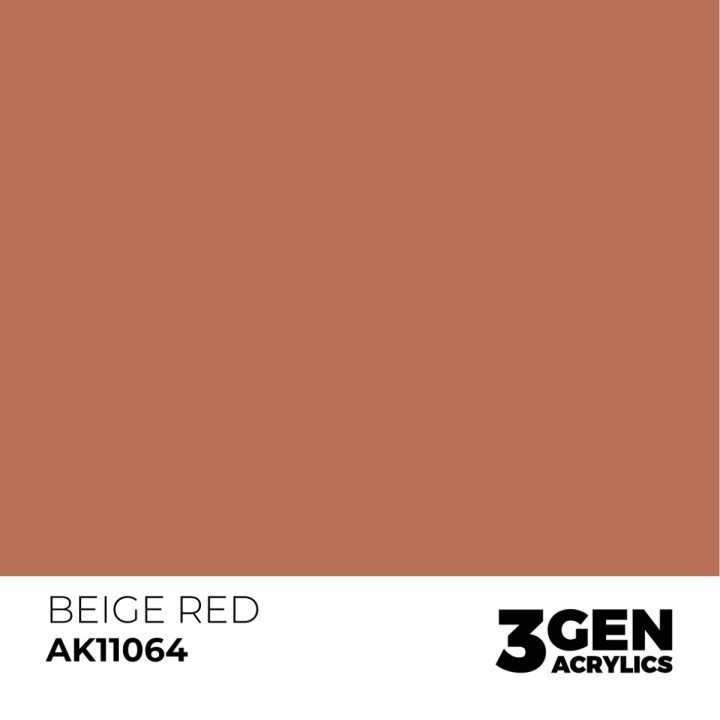 Rouge Beige - Beige Red - Couleur