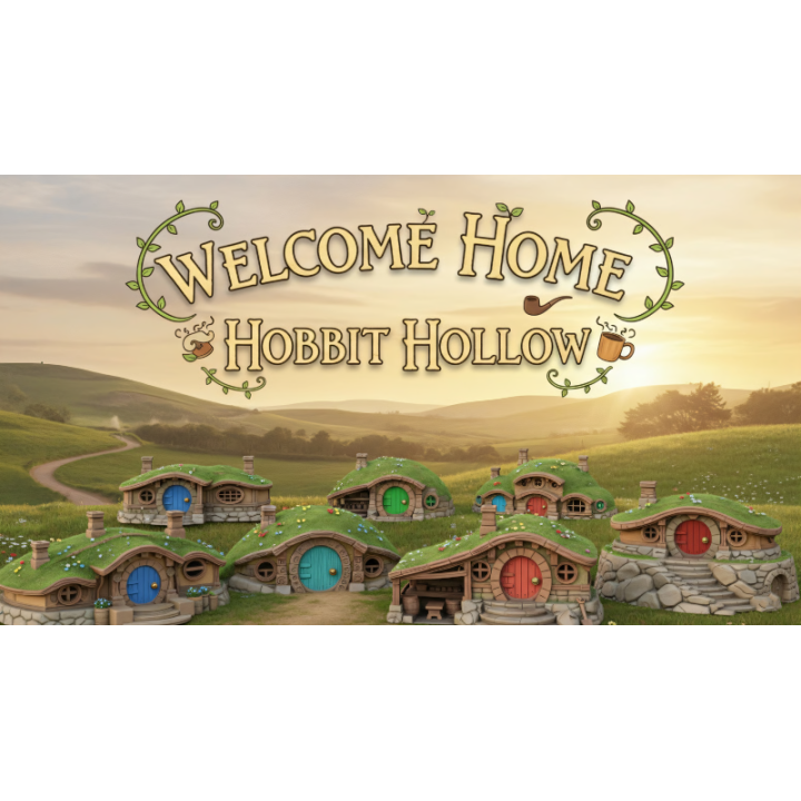 Ensemble trous de Hobbit