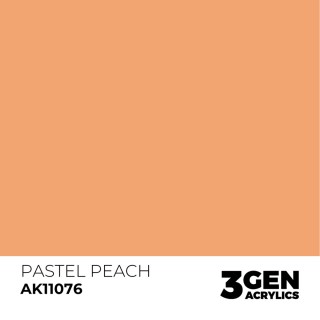 Pêche Pastel - Pastel Peach - Couleur