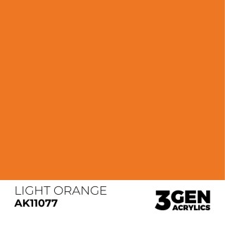 Orange clair - Light orange - Couleur