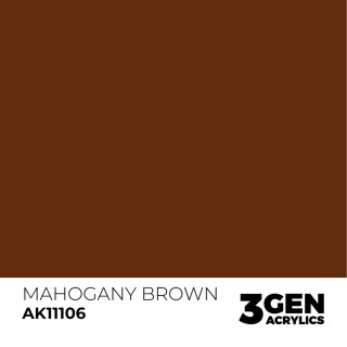 Acajou - Mahogany Brown - Couleur