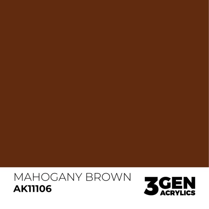 Acajou - Mahogany Brown - Couleur