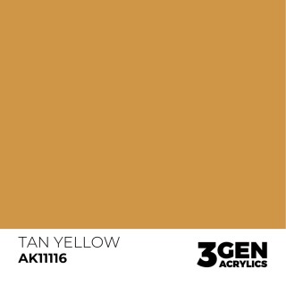 Jaune Beige - Tan Yellow - Couleur