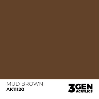 Brun boue - Mud Brown - Couleur