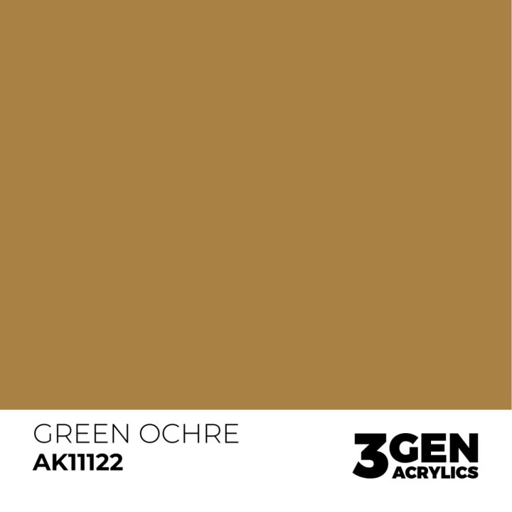 Ocre Vert - Green Ochre - Couleur