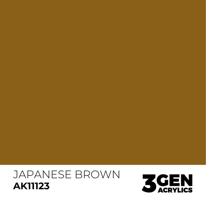 Brun japonais - Japanese Brown - Couleur