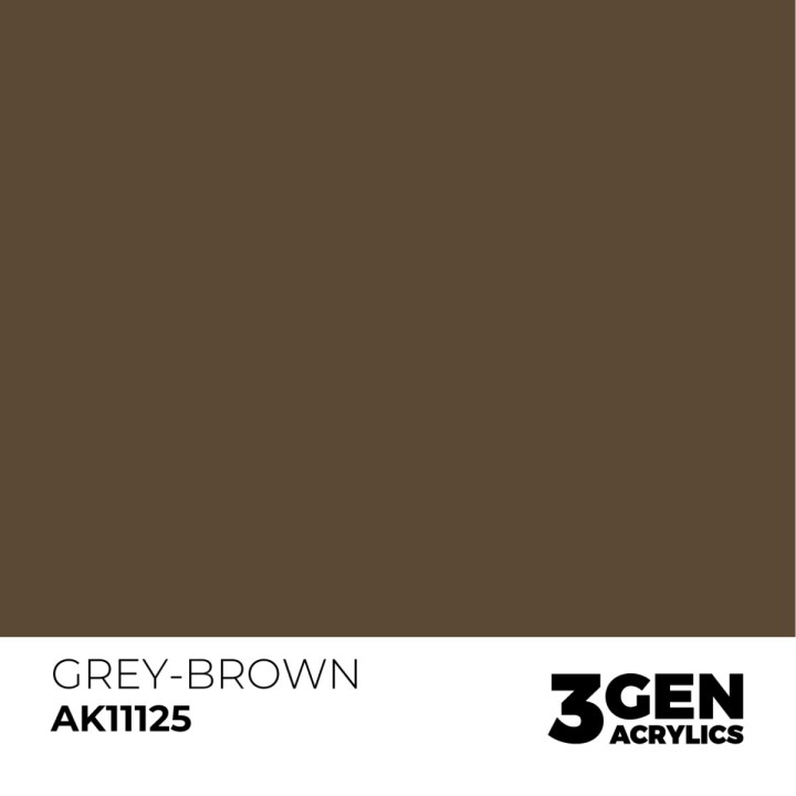 Brun gris - Grey Brown - Couleur