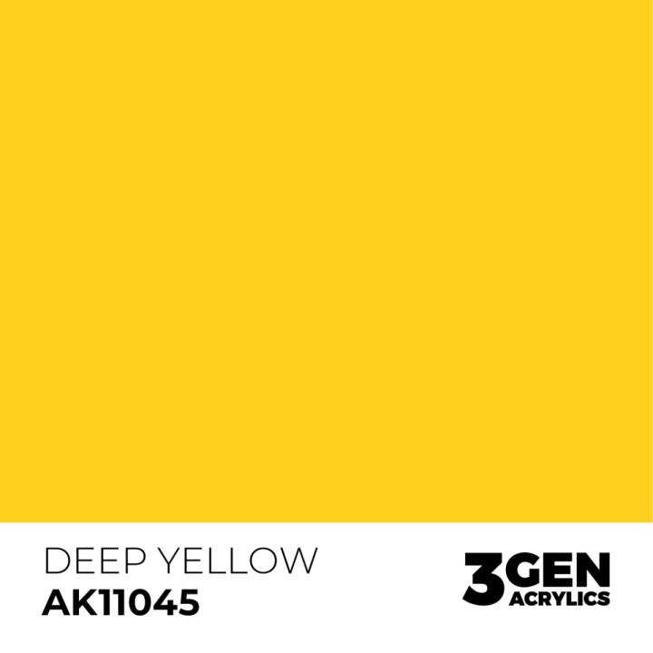Jaune Profond - Deep Yellow - Couleur