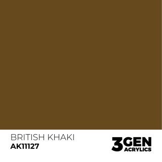 Kaki britannique - British Khaki - Couleur