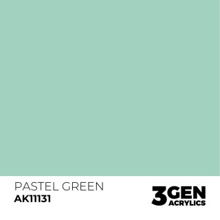 Vert pastel - Pastel Green - Couleur