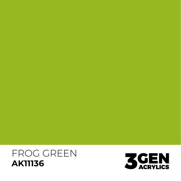 Vert grenouille - Frog Green - Couleur
