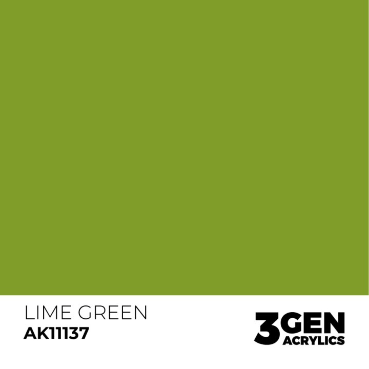 Vert citron - Lime green - Couleur