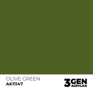 Vert olive - Olive Green - Couleur