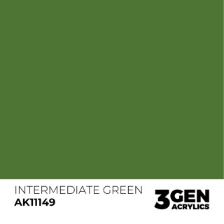 Vert intermédiaire - Intermediate Green - Couleur