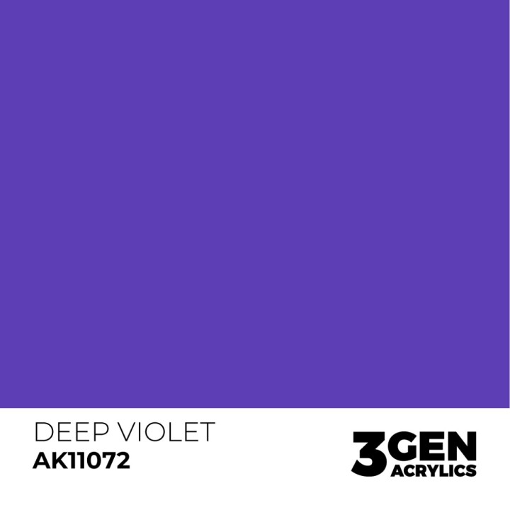 Violet Profond - Deep Violet - Couleur