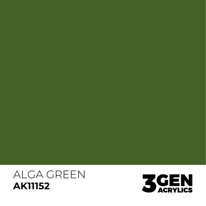 Vert d'algue - Alga Green - Couleur