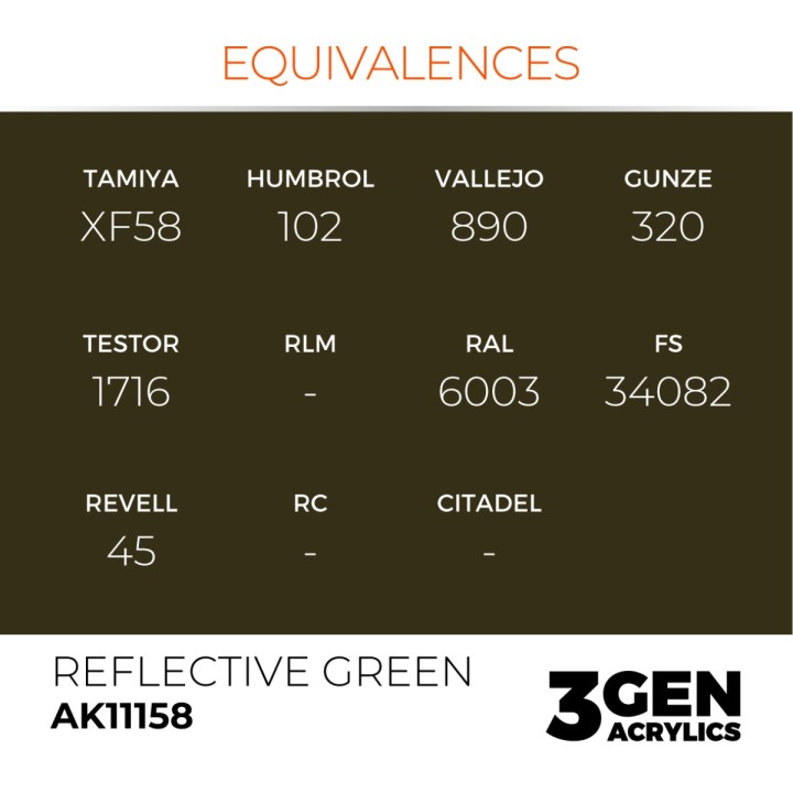 REFLECTIVE GREEN – STANDARD