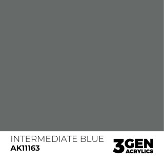 Bleu intermédiaire - Intermediate Blue - Couleur