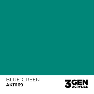 Vert bleu - Blue Green - Couleur