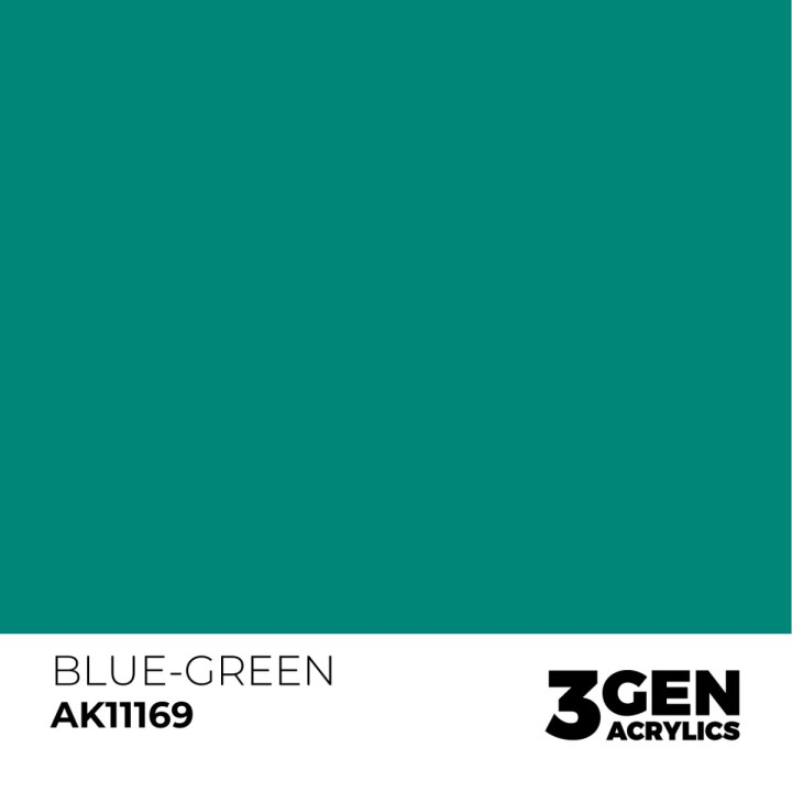 Vert bleu - Blue Green - Couleur