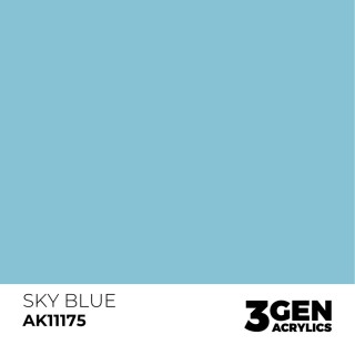 Bleu ciel - Sky blue - Couleur