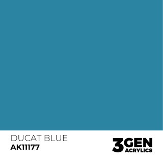 Ducat Bleu - Ducat Blue - Couleur