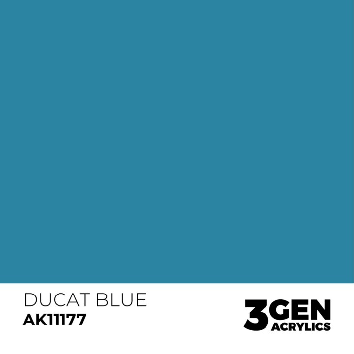 Ducat Bleu - Ducat Blue - Couleur