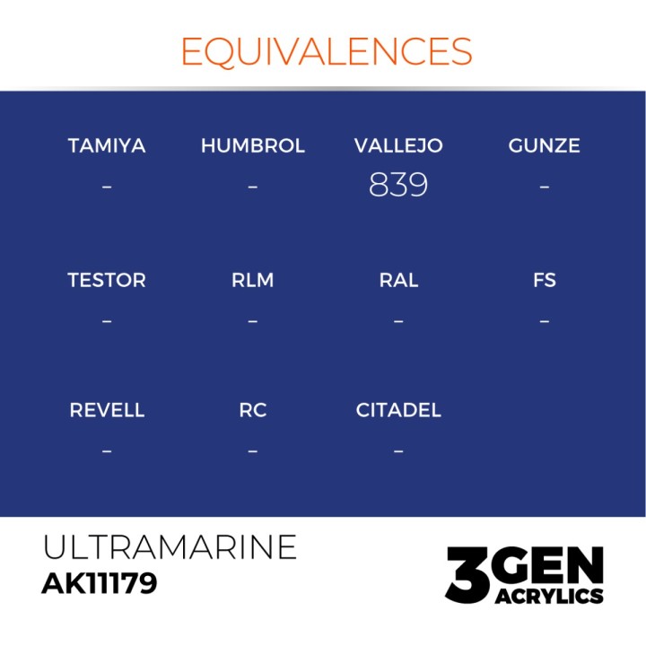 Ultramarine - Ultramarine - Équivalent