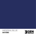 Bleu impérial - Imperial Blue - Couleur