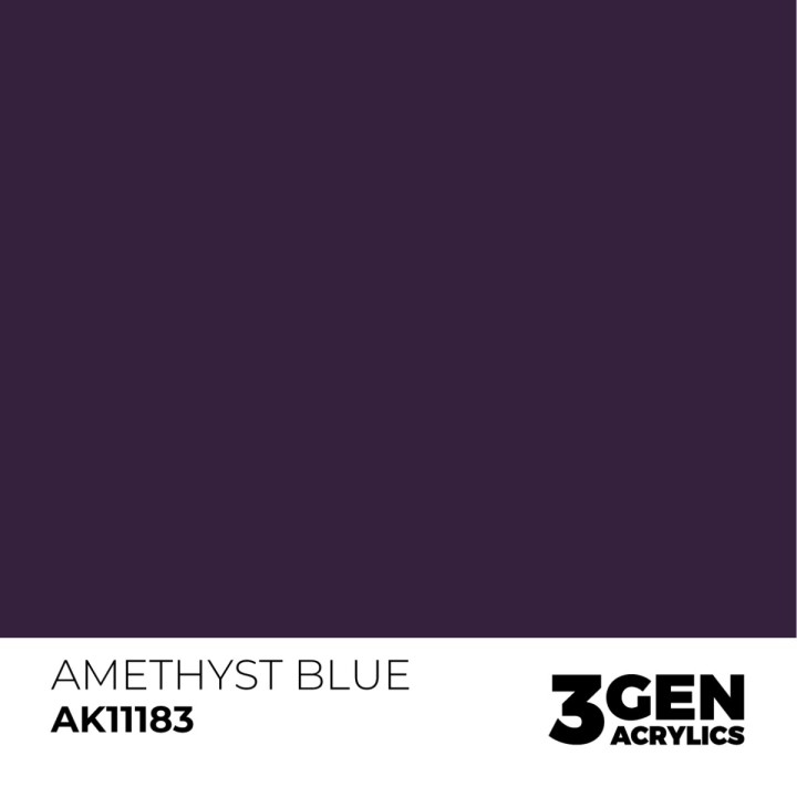 Blue améthyste - Amethyst Blue - Couleur