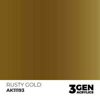 Or rouillé - Rusty Gold - Couleur