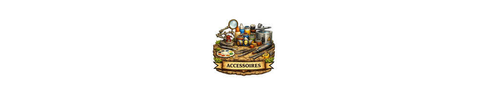 Accessoires peinture figurine - Palette humide, pinceaux, outils